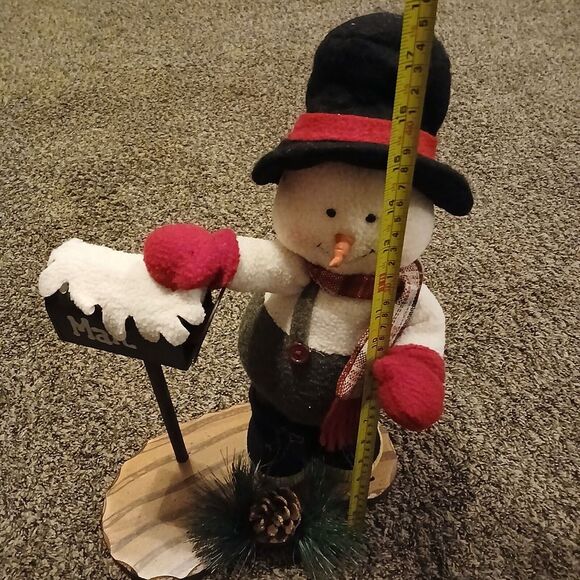 DanDee Collectors Choice Standing Snowman Mailbox Christmas...